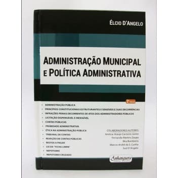 Administração Municipal e Política Administrativa