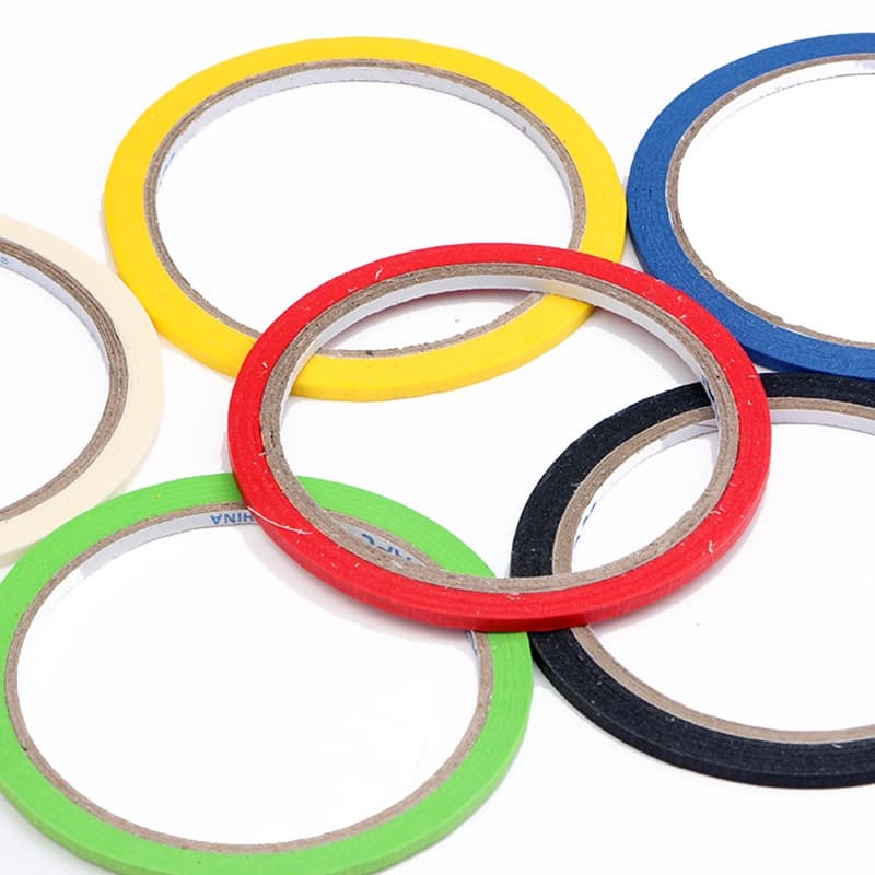 1 PC 3mm * 20m Fita De Corte Vertical Auto-Adesiva Cobertura Do Corpo Humano Modelo De Produção Costura Marcação Fina