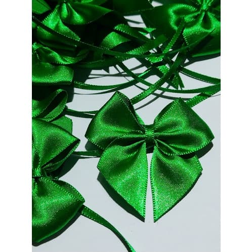 Laço de Cetim 5x5cm com fita para amarrar 25 unidades - Decorações, bolas esferas acrílicas personalizados lembrancinhas