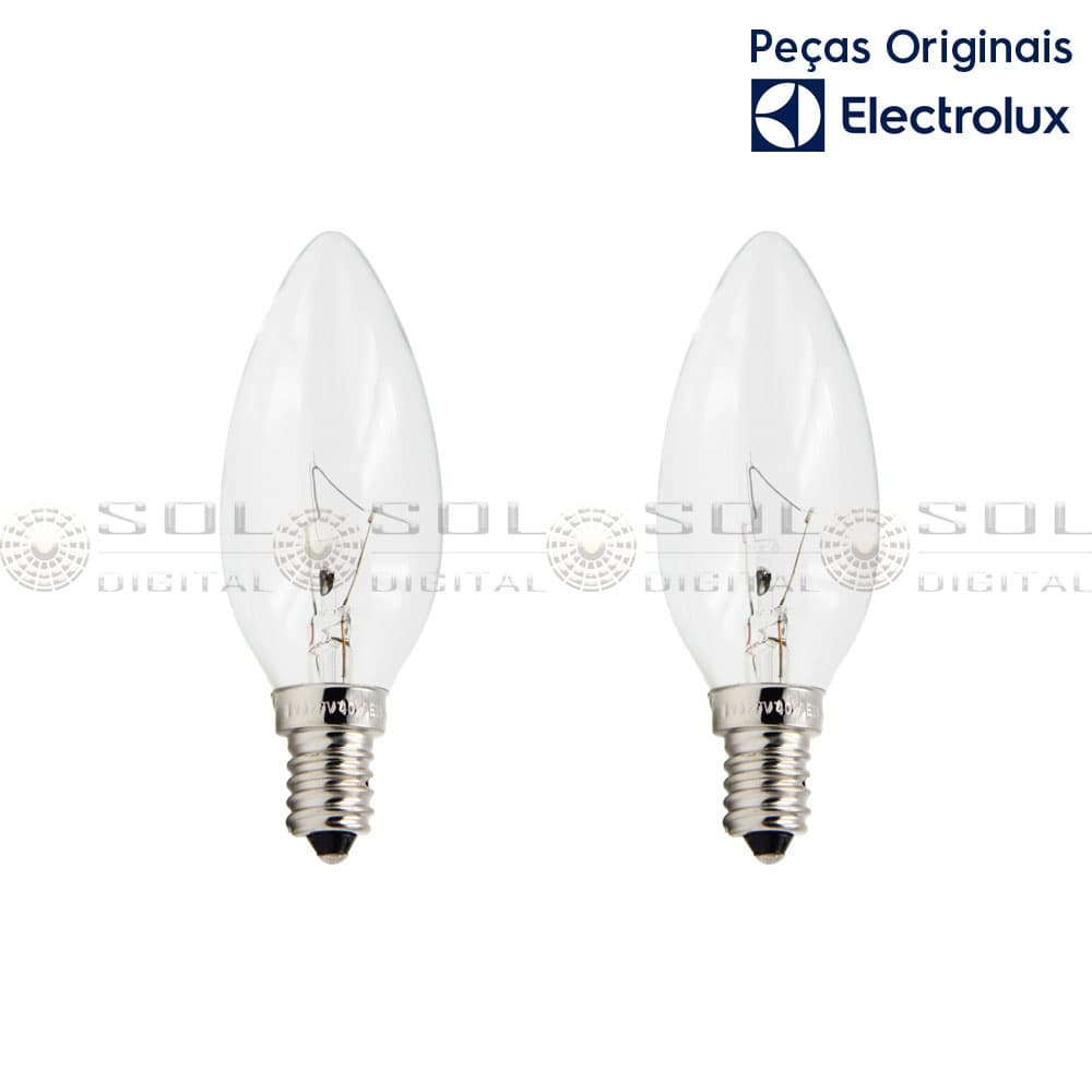 2 Lâmpadas Depurador Electrolux DE60B DE60X DE80B DE80X - 127V