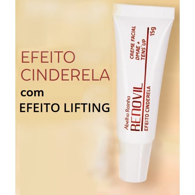 Efeito Cinderela Creme Facial Renovil - Abelha Rainha 15g