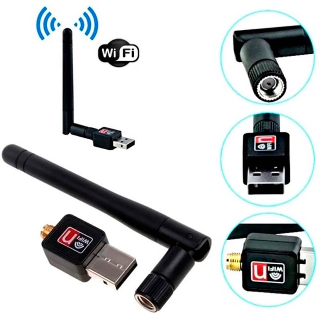Adaptador Wireless 1200mbps C/antena Usb 2.0