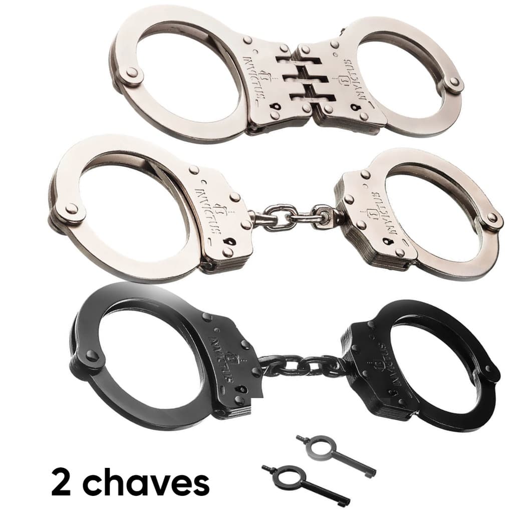 Algemas Policial - Algema Militar Invictus Profissional com NOTA FISCAL