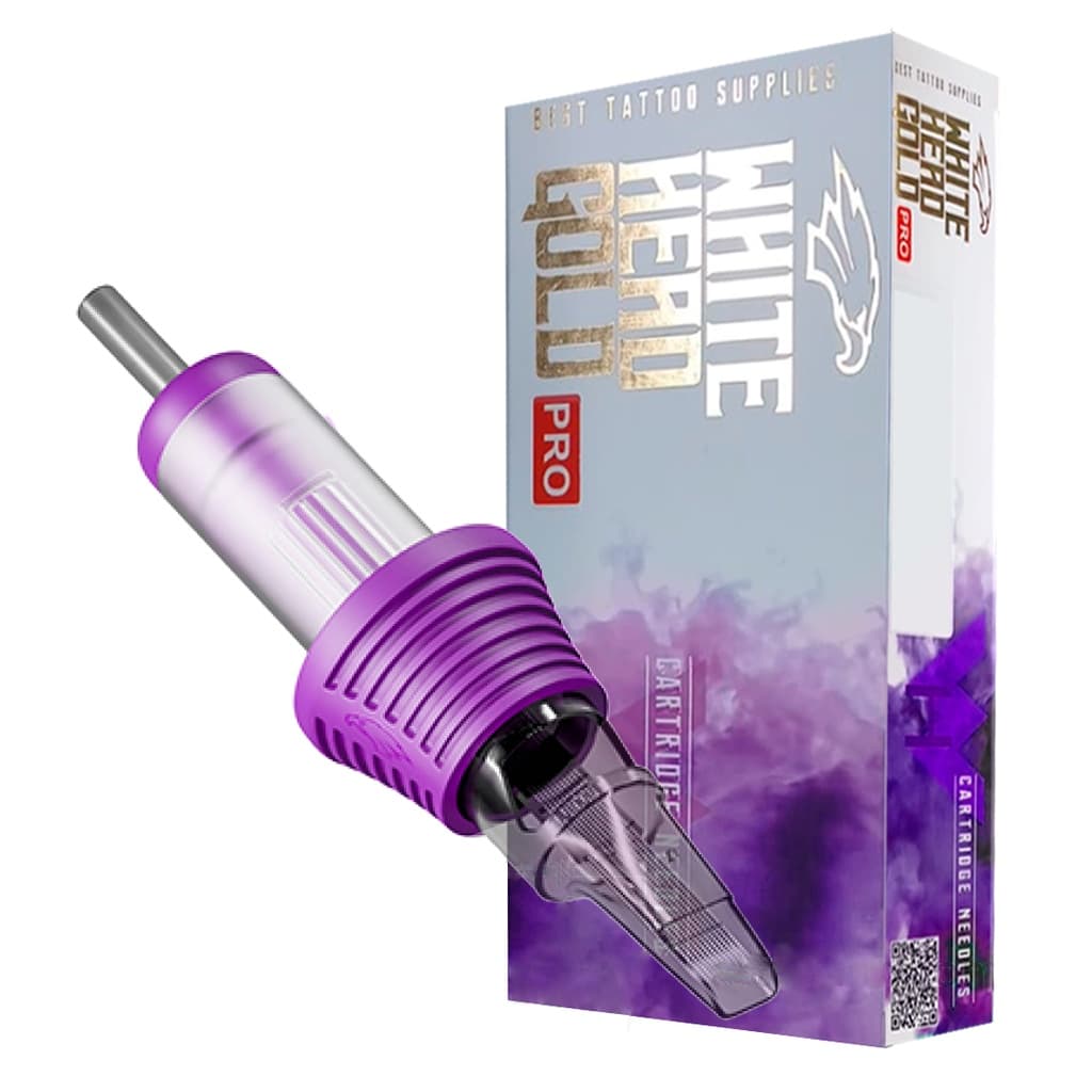 Cartucho White Head Pro - 20 Unidades Para Maquina Tatuagem E Tattoo