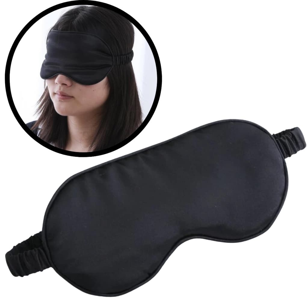 Mascara Tapa Olho Premium Descanso para Dormir Viagem Sono Envio Ultra Rápido