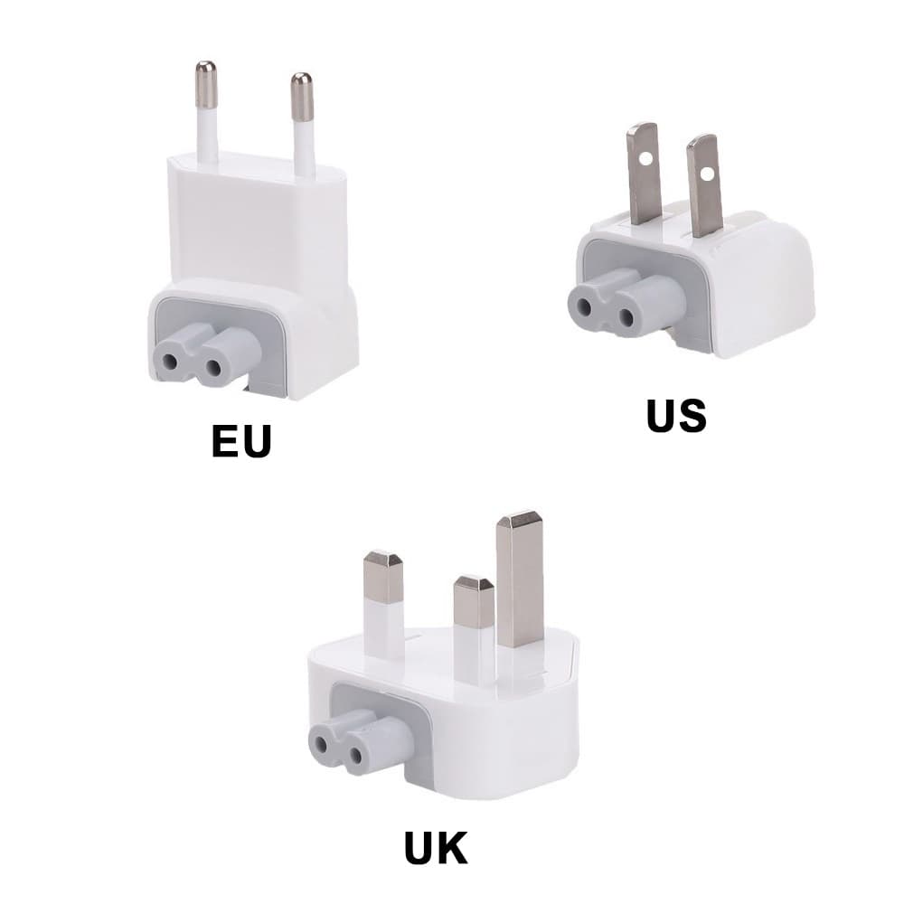 Adaptador De Plugue AC Universal Ue/Eua/Reino Unido Para Carregador USB Apple MacBook Pro Air iPad