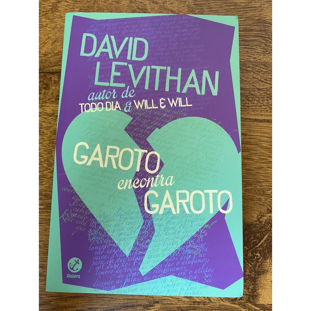 Livro Garoto encontra garoto