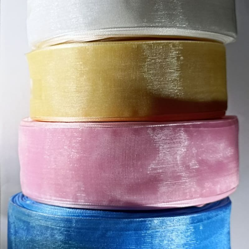 Fita Sanding - organza 38mm - Por metro