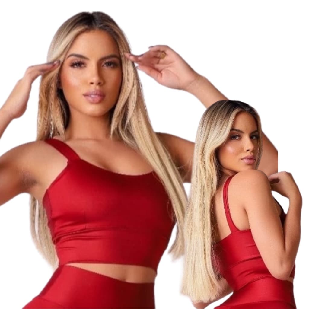 Top Cropped Fitness Academia Com Bojo Removível