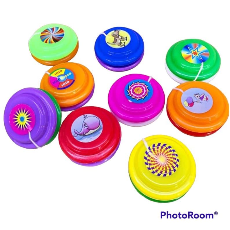 KIT   IOIO  SACOLINHA DE ANIVERSARIO CORES VARIADA  5,7 CENTIMETROS DE DIAMETRO