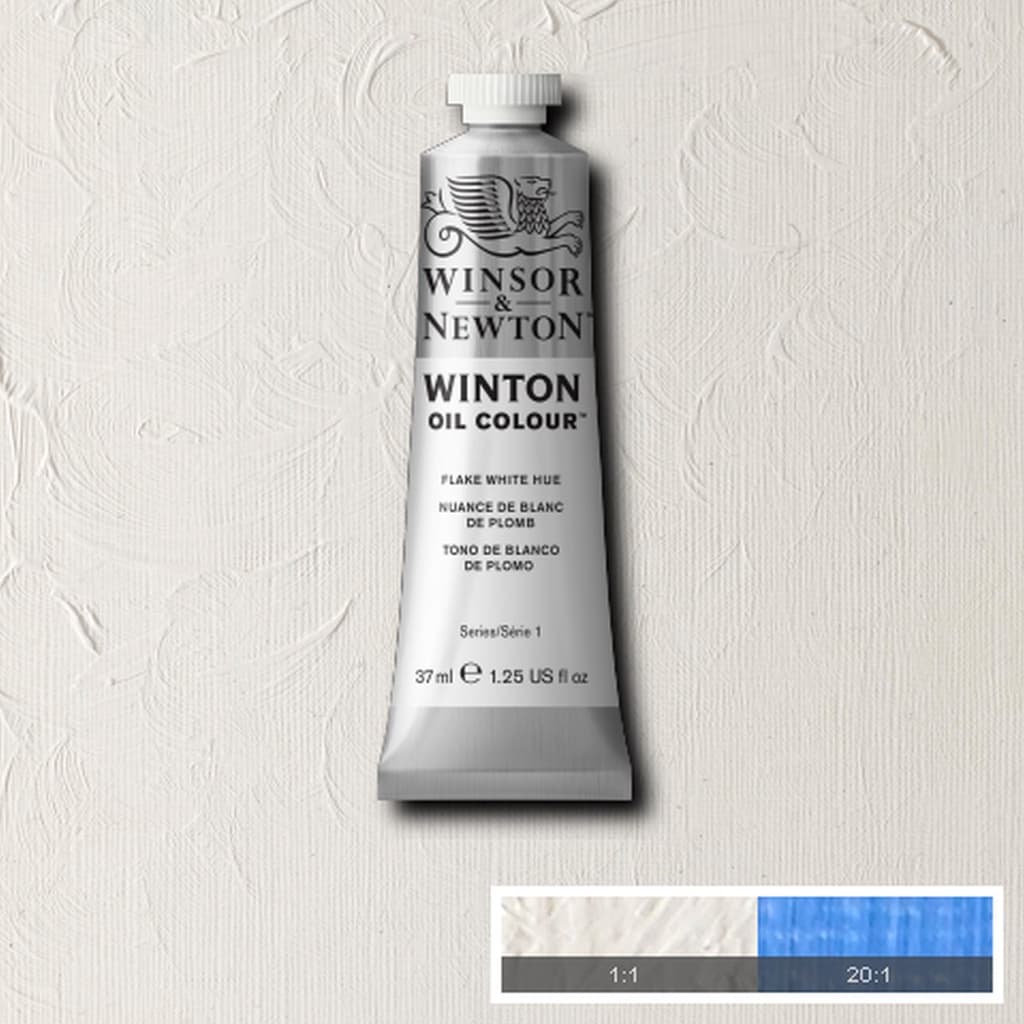 OLEO WINSOR NEWTON WINTON 37ML 1414242 FLAKE WHITE HUE