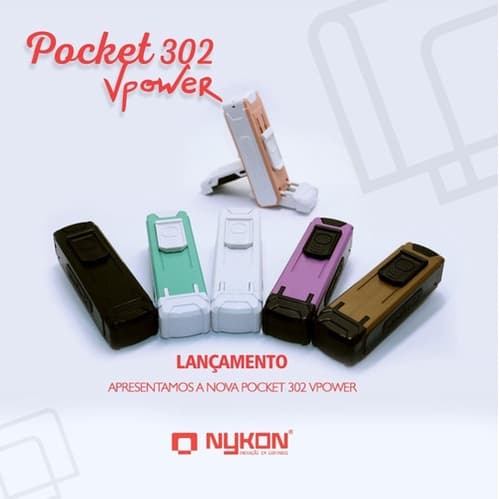 Nykon Pocket 302 V Power - Personalizados