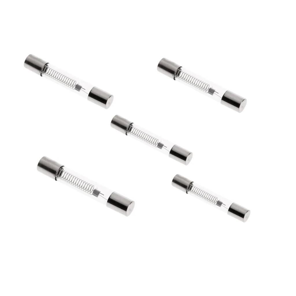 05 Pçs Fusível Vidro Retardo De Alta Microondas 5k 800ma