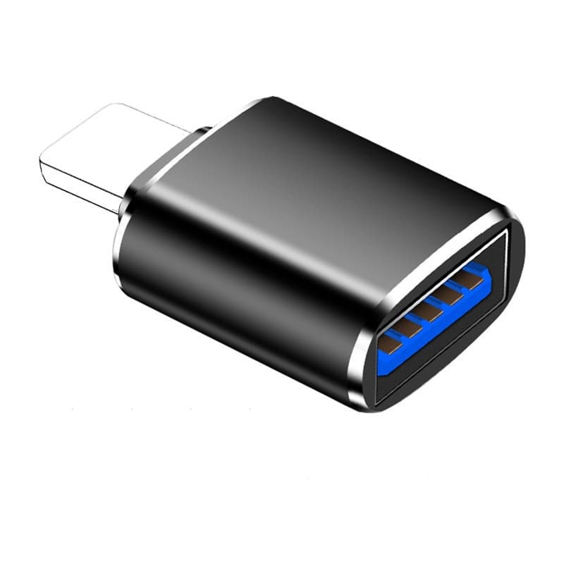 Adaptador otg leitor  de disco relâmpago cabeça de conversão usb iphone celular