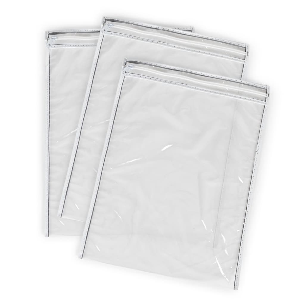 Kit 3 Necéssaire Porta Documento Pesca Náutica Com Zíper