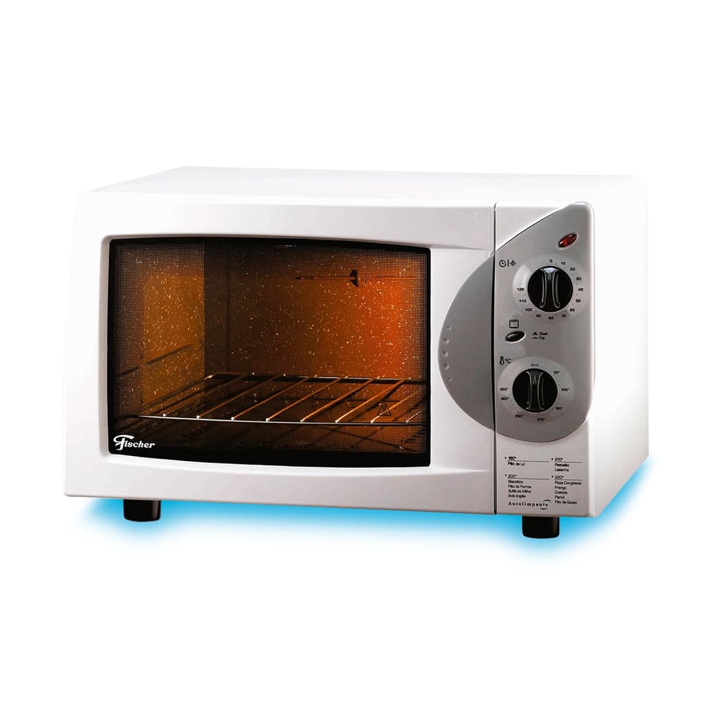Forno Elétrico Fischer Grill de Bancada 44L Branco