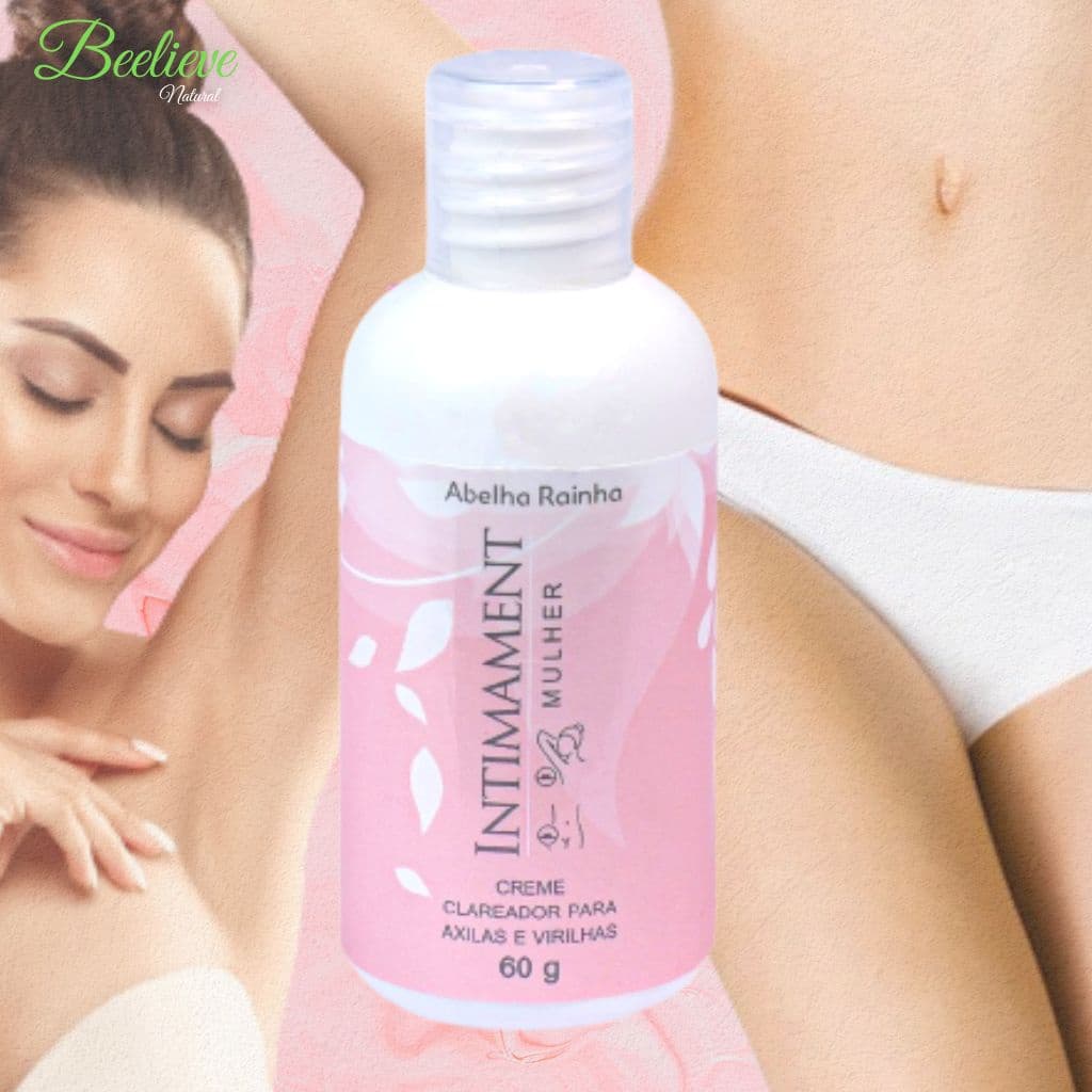 Creme Clareador Para Axilas e Virilhas Intimament Mulher Abelha Rainha 60g