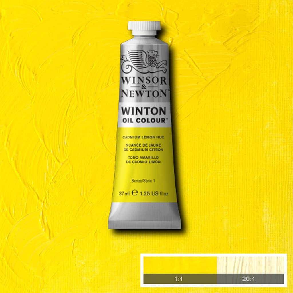 OLEO WINSOR NEWTON WINTON 37ML 1414087 CADMIUN LEMON HUE
