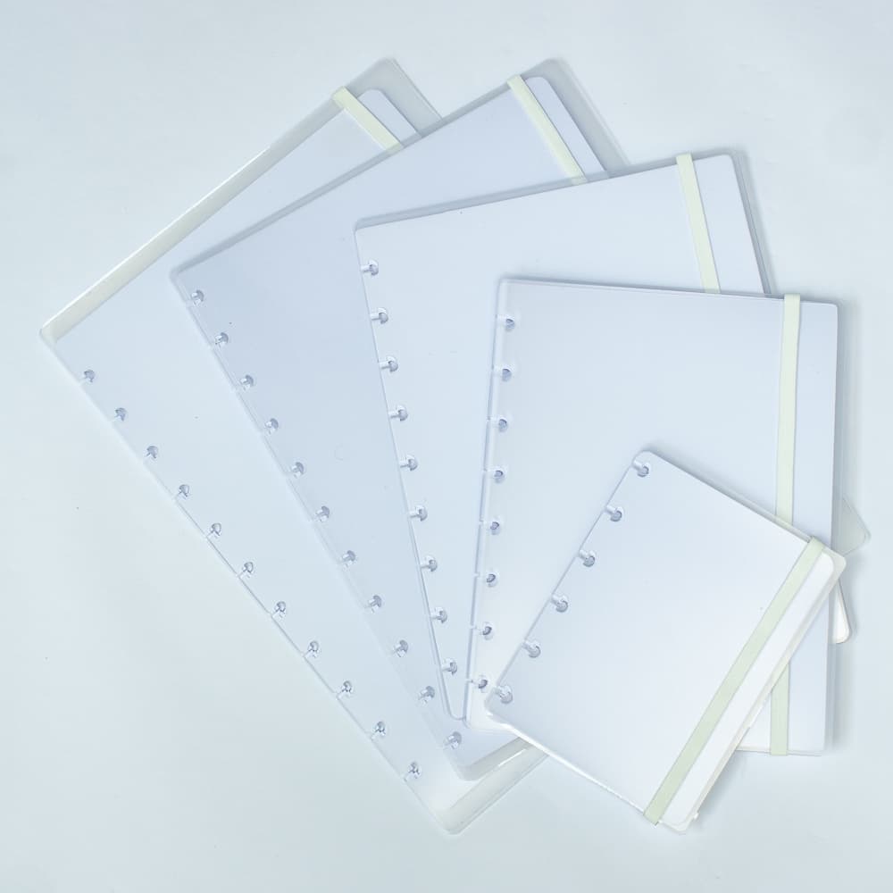 Capa plástica Protetiva para caderno inteligente ( Coleção Basic )