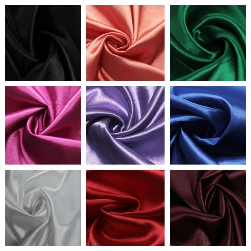 Tecido Cetim com Elastano 97% Poliéster 03% Elastano ( 1m x 1,50 )