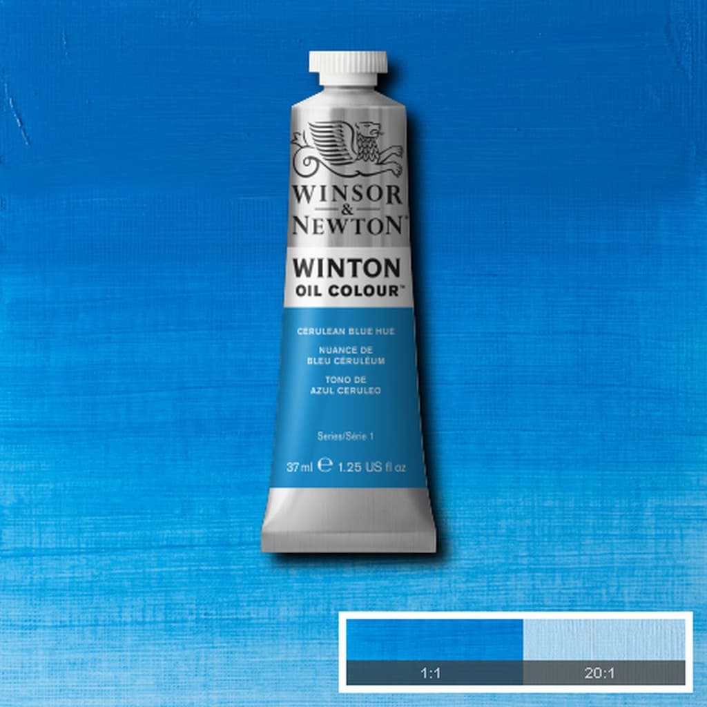 OLEO WINSOR NEWTON WINTON 37ML 1414138 CERULEAN BLUE HUE