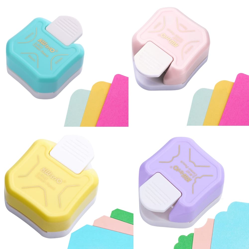 Cortador de papel 3-em-1, três estilos diferentes de ferramentas DIY de borda