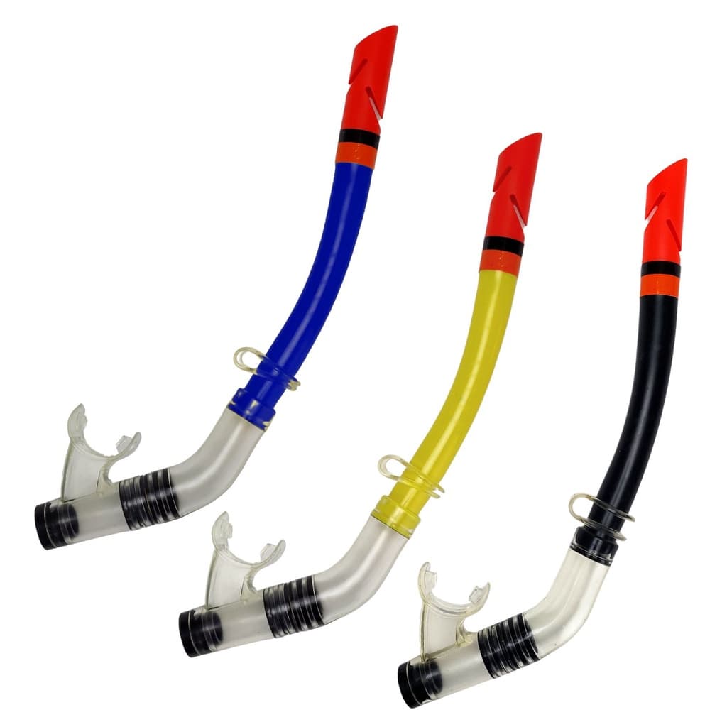 Respirador Snorkel de Mergulho Em Silicone Pvc Tamanho Unico