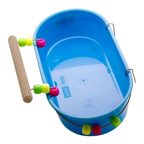 Banheira Calopsita Grande Decorada Várias Cores - 1un