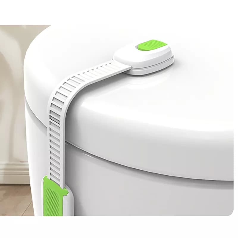 Trava De Seguranca Bebe Para Vaso Sanitário Puxador