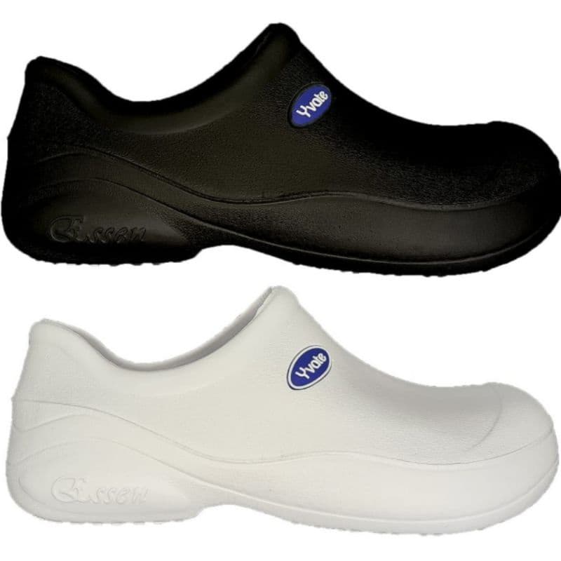 Sapato de Serviço Yvate leve e confortável p/ Cozinha, açougue, enfermagem, serviço hospitalar