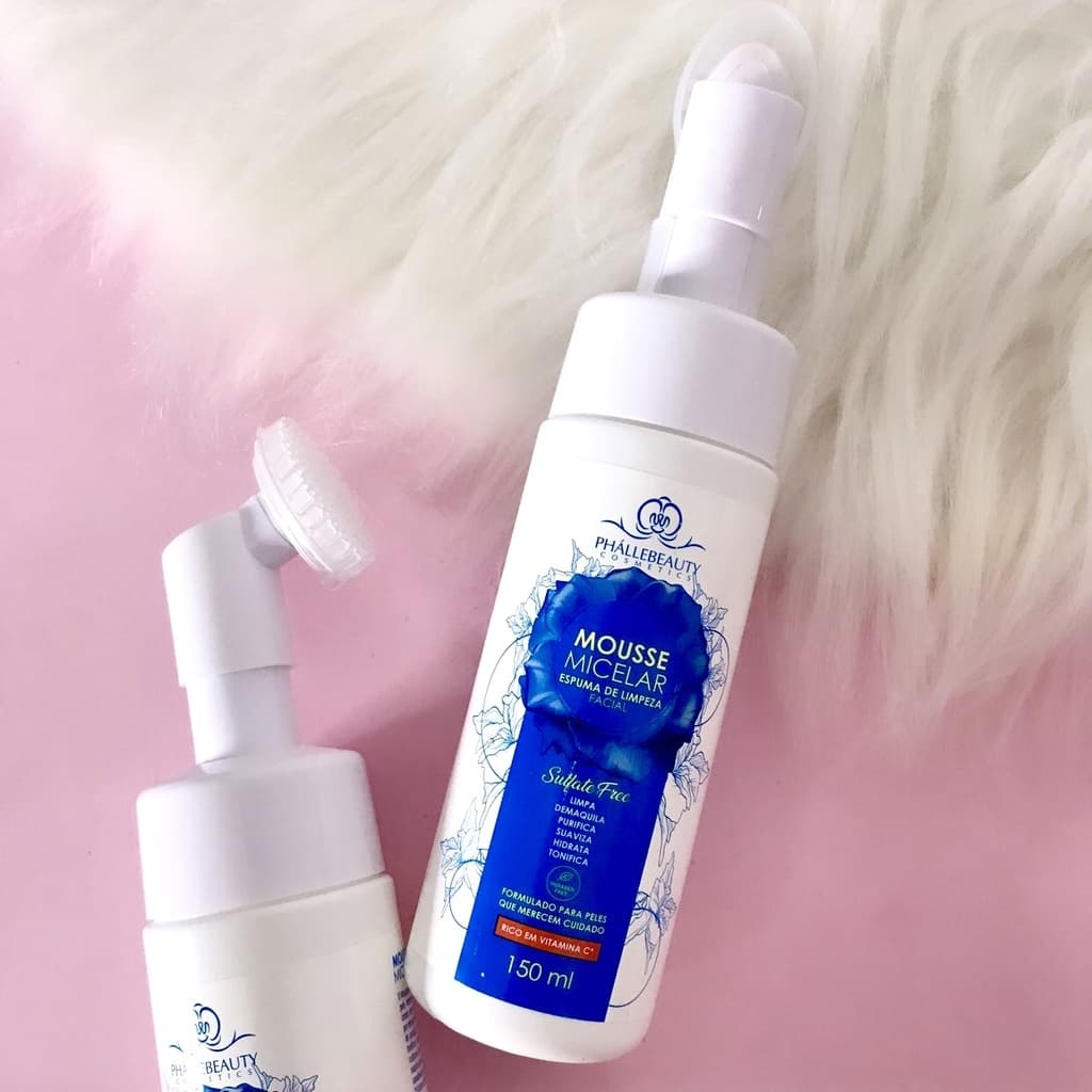 Mousse Micelar de Limpeza Facial - PhálleBeauty