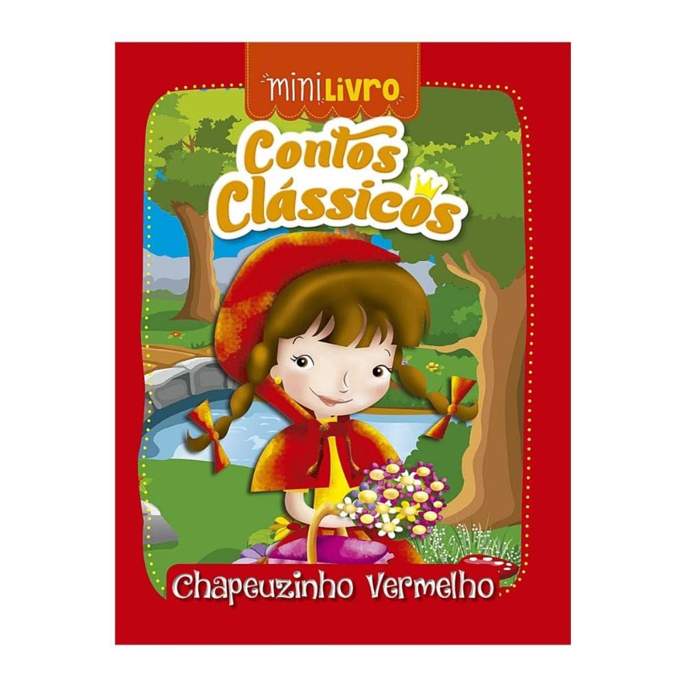 Mini livro: Contos clássicos - Chapeuzinho vermelho