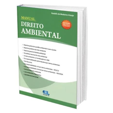 Manual Direito Ambiental - Autor: Rodolfo de Medeiros Araujo