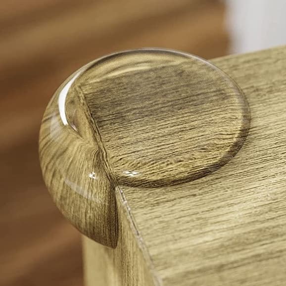 Protetor Quina De Mesa 4 Unidades Em Silicone Com Adesivo