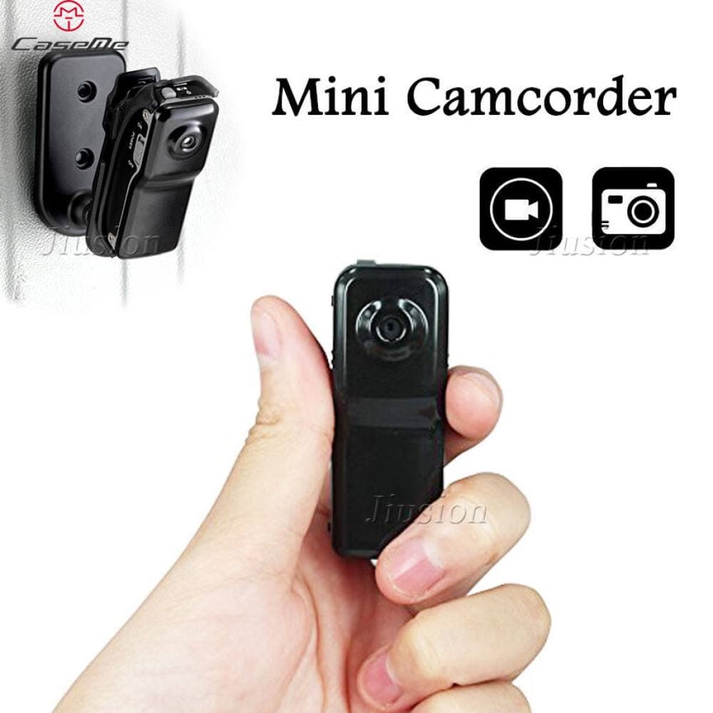 MD80 Mini Vedio Áudio Filmadora Esportes Corpo Ação Cam Escondido DV DVR Câmera Para Casa Bicicleta Ao Ar Livre PHD1080