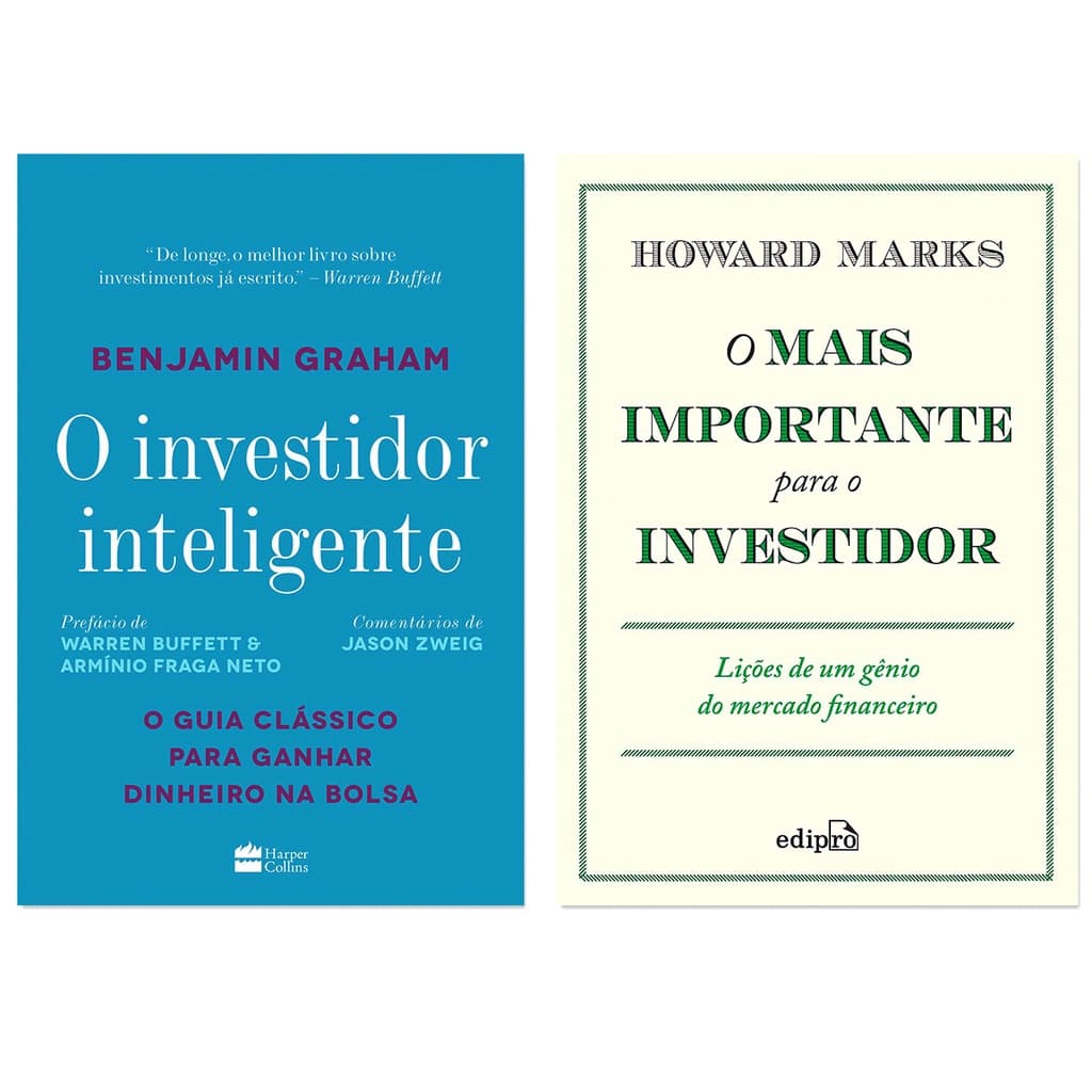 Kit O Investidor Inteligente + O Mais Importante Para O Investidor
