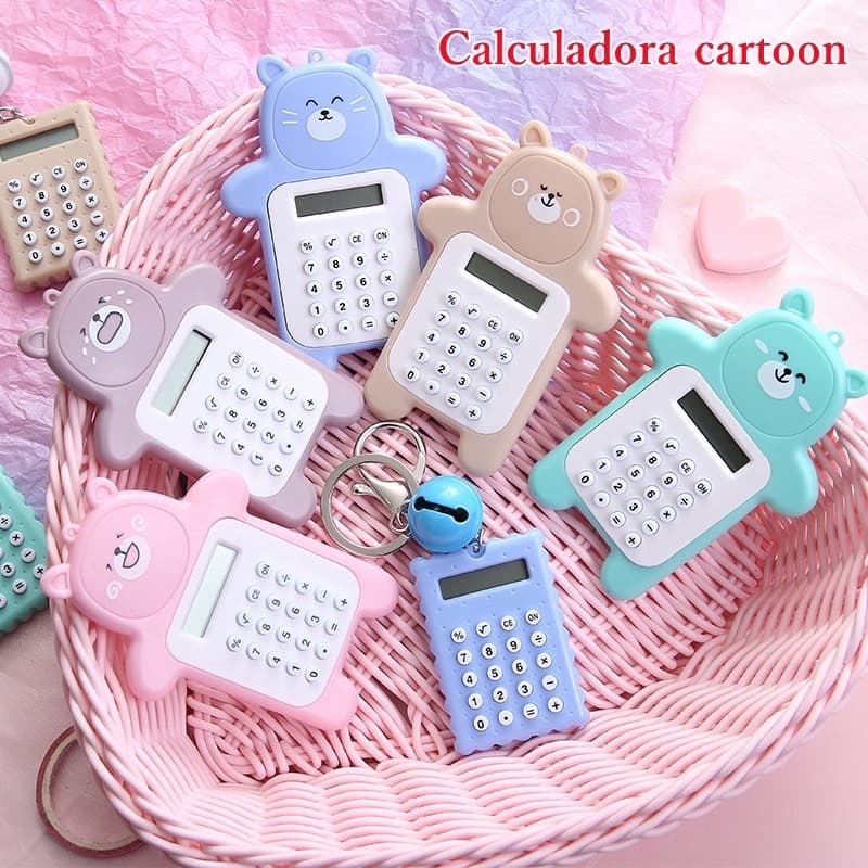 Calculadora Portátil Pequena De Desenho  6531