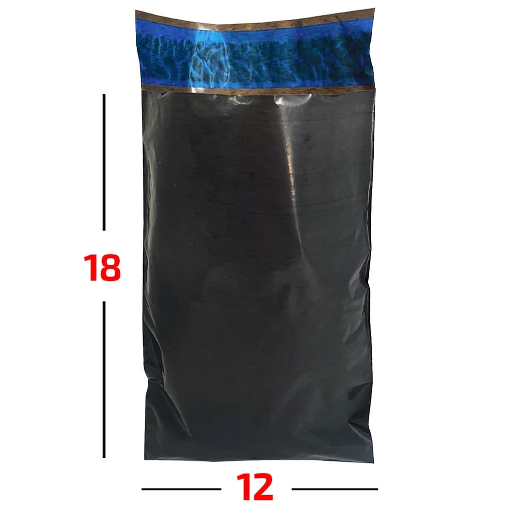 10 Saco Plástico de Segurança 12x18 Cinza Eco inviolável para envio Correios