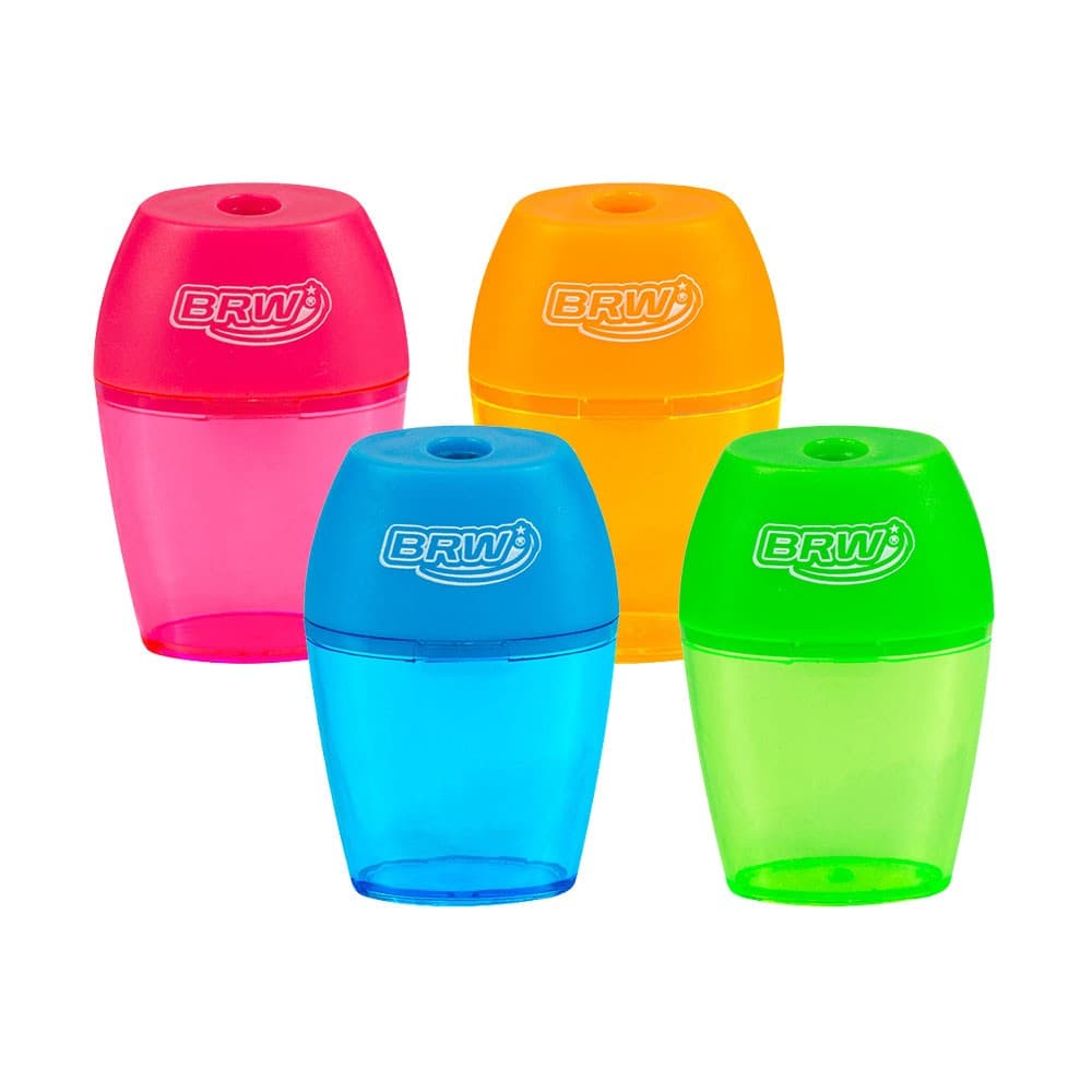 Apontador Oval c/ Depósito - Neon - BRW