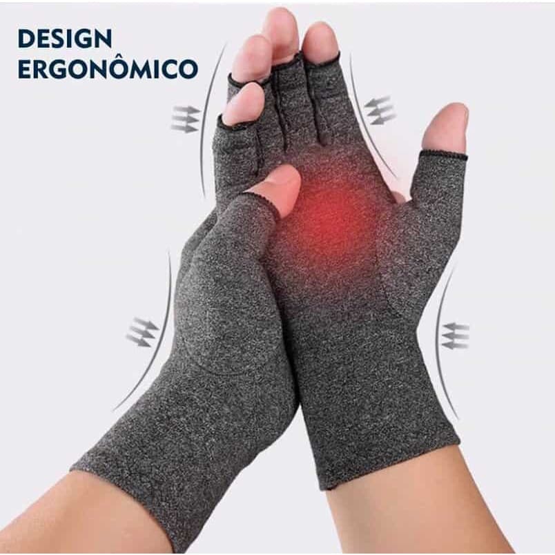 Luva De Compressão Para Artrose Artrite Reumatoide Com Nfe