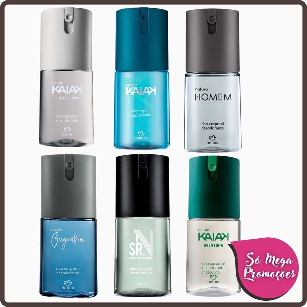 Desodorante Corporal Masculino Natura 100ml