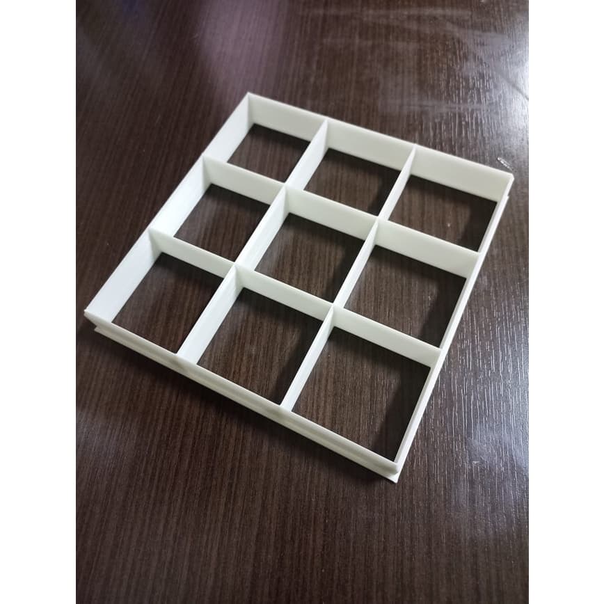 Cortador de Brownie 3x3 de 2cm a 6cm