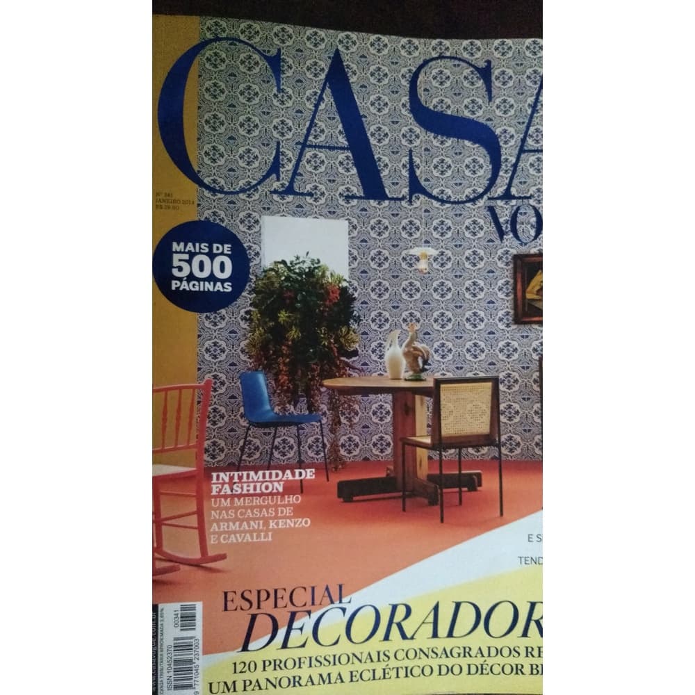 Revista Casa Vogue Deoração Especial