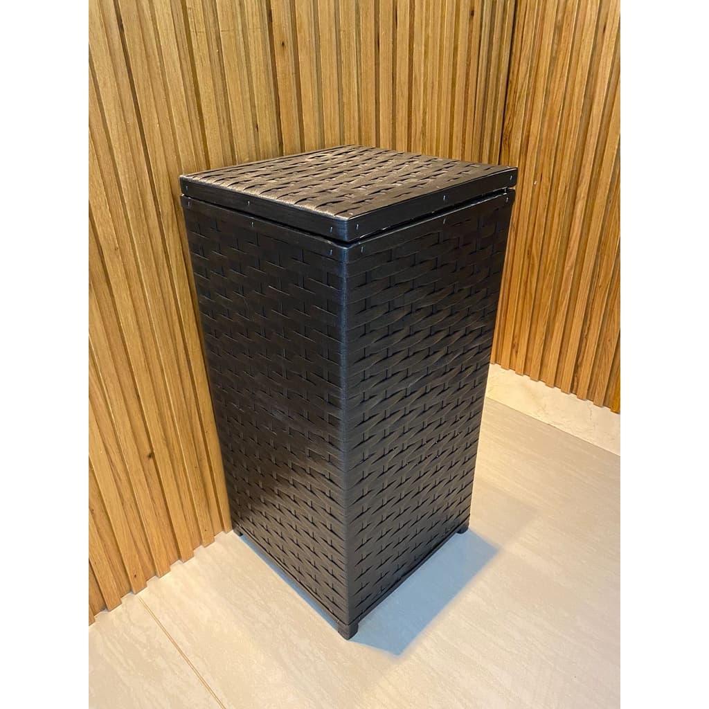 ROUPEIRO CESTO DE ROUPAS/ CESTO ORGANIZADOR EM FIBRA SINTÉTICA 30x30x60 - S