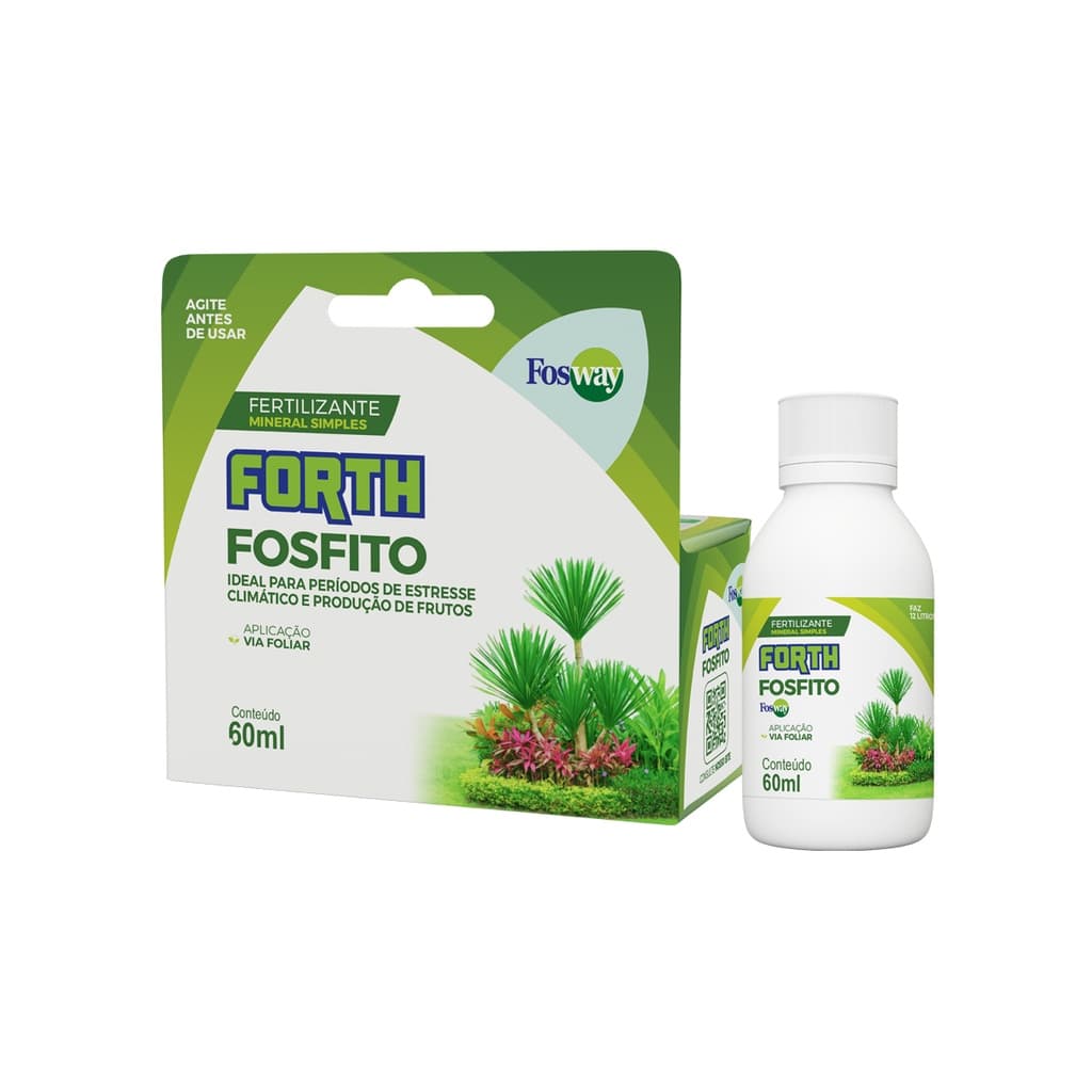 Fertilizante Forth Fosfito de Potássio Fosway 60ml Concentrado - Forth