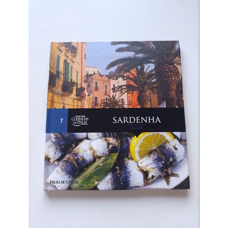 Livro Coleção Folha Cozinhas Da Itália Sardenha T608