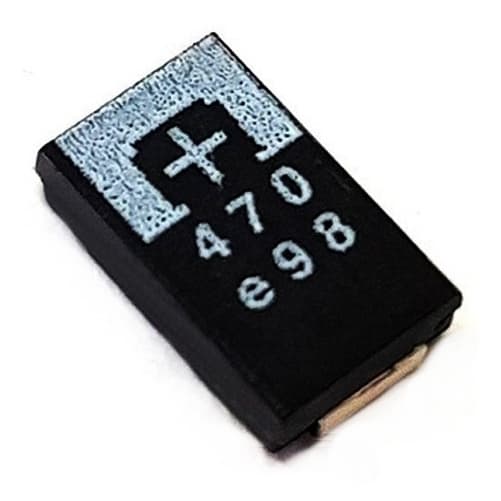 4 Capacitores Tantâlo 470uf 2.5 v para PS3