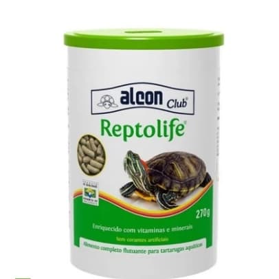 Ração Alcon Reptolife 270g - Ração Para Tartarugas Aquaticas