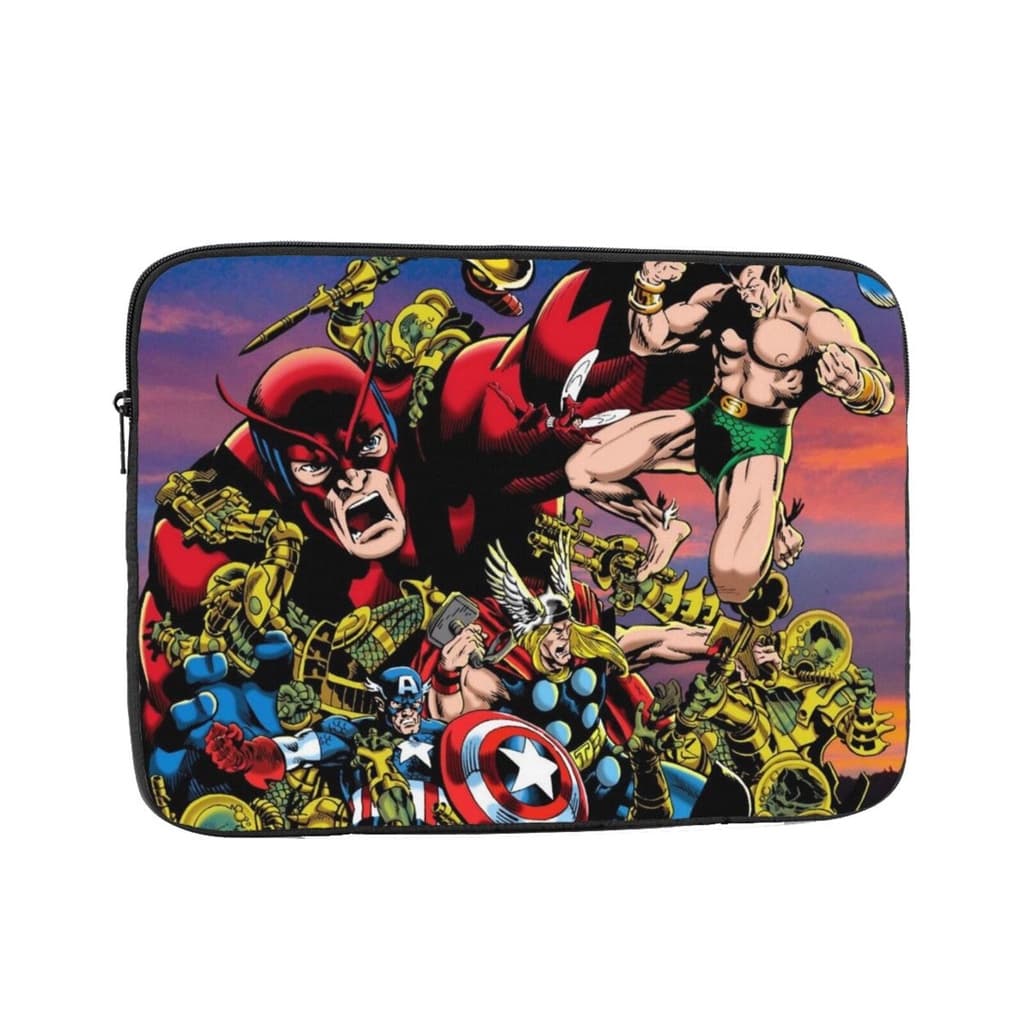 Marvels Cool Print Capa Para Laptop De 10 A 17 Polegadas Bolsa Protetora Computador Portátil Notebook Com Zíper Meninos 