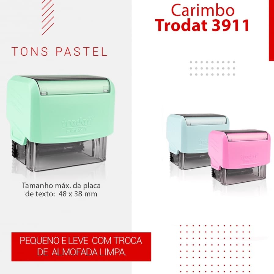 Trodat 3911 - Personalizados